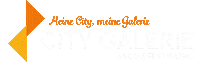 Orange City Sticker by Knusperfarben