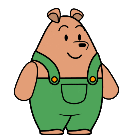 Dancing Bear Dancer Sticker