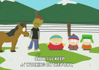 eric cartman snow GIF by South Park 