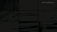 Animated Brush Backgrounds and Overlays
