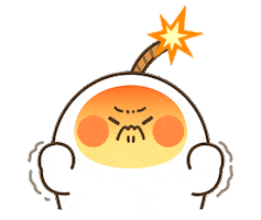 Angry Sticker by Kcomics