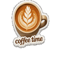 Coffee Time Sticker