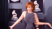 Red Carpet Reba GIF by Recording Academy / GRAMMYs