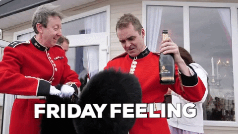 Queens Guard Friday GIF by Rise at Seven