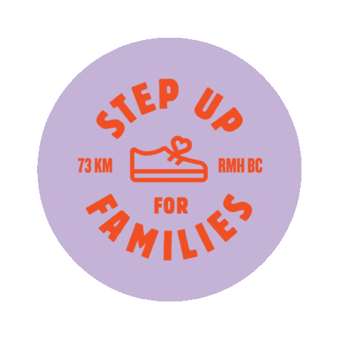 rmhbc step up ronald mcdonald house stepping up home away from home Sticker
