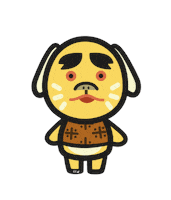 Animal Crossing Dog Sticker