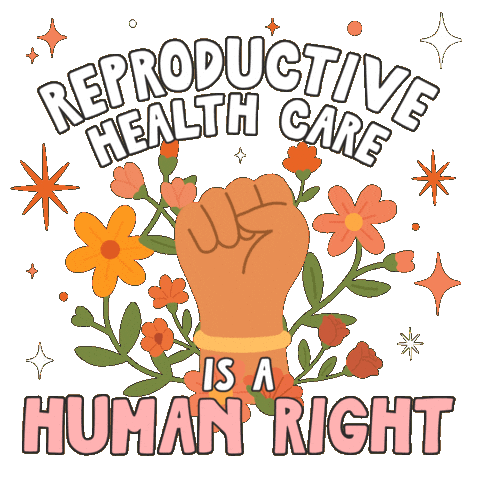 Reproductive Rights Healthcare Sticker by INTO ACTION