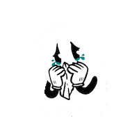 Sad Halloween Sticker by Elmografico