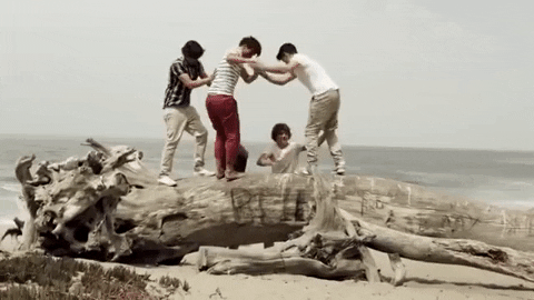 Chenna giphygifmaker beach one direction what makes you beautiful GIF