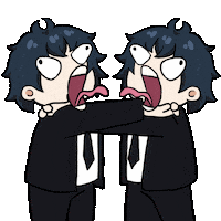 Angry War Sticker by Shibuya Station