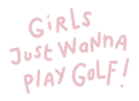 Girl Pink Sticker by Catharina Stewart