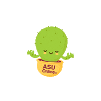 Studying Sun Devils Sticker by Arizona State University