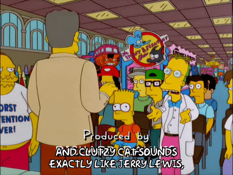 happy bart simpson GIF