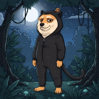 Standing Digital Art GIF by Doge Pound