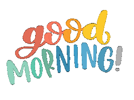 Good Morning Sticker