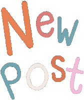New Post Sticker