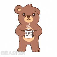 Good Morning Coffee GIF by BEARISH