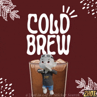 Refreshing Coffee Time GIF by Zhot