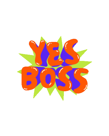 Lets Go Yes Sticker by Marcel Katz / The Art Plug