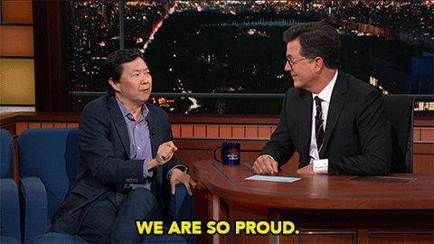 proud stephen colbert GIF by The Late Show With Stephen Colbert