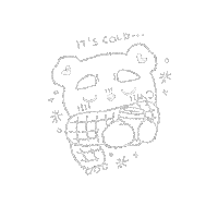 Cute Bear Sticker