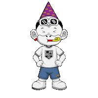 La Kings Sticker by Zhot