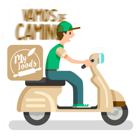 MyFoods amor delivery comida chile Sticker