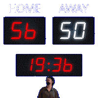 50 Away Sticker