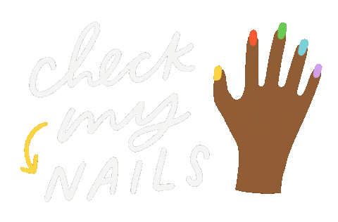 Nails Lyrics Sticker
