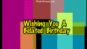 Happy Birthday GIF by wishafriend
