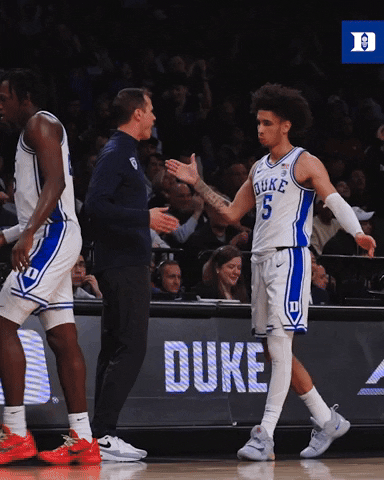 March Madness GIF by Duke Men's Basketball