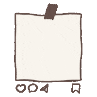 New Post Save Sticker