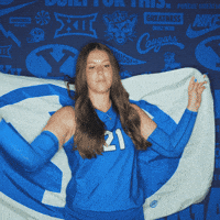 Ncaa Volleyball Go Cougs GIF by BYU Cougars