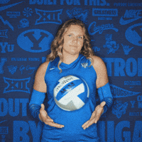 Ncaa Volleyball Go Cougs GIF by BYU Cougars