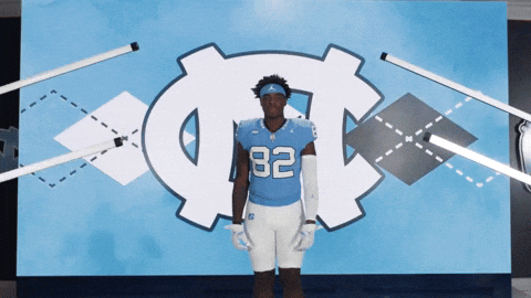 University Of North Carolina Football GIF by UNC Tar Heels