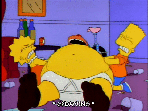Drunk Season 4 GIF by The Simpsons