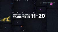 Seamless Colorful Transitions 11 20