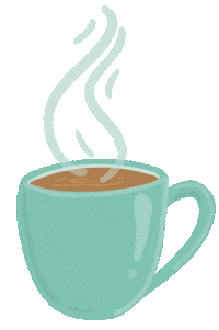 Coffee Time Sticker by Brkich Design Group