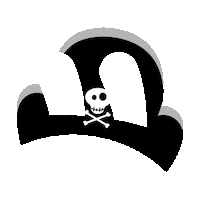 Hat Pirate Sticker by BOOKR Kids
