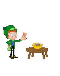 St Patricks Day Heart Sticker by Lucky Charms