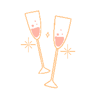 Girl Celebrate Sticker