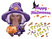 Trick Or Treat Fun Sticker