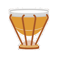 Percussao Sticker by Musicarium
