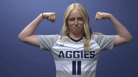 USUAthletics giphygifmaker usu aggiesalltheway ususoccer GIF