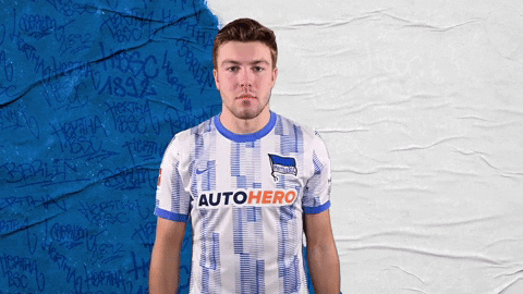 Football Soccer GIF by Hertha BSC