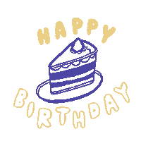 Happy Birthday Celebration Sticker