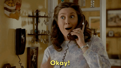 Phone Call Reaction GIF by CBS
