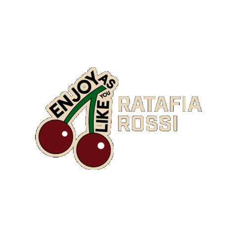 Cherry Ciliegie Sticker by Ratafia Rossi