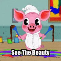 Wisdom See The Beauty GIF by The Pigasso