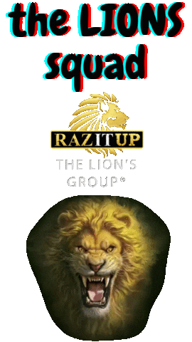 Lion King Reaction Sticker by Yanni Raz